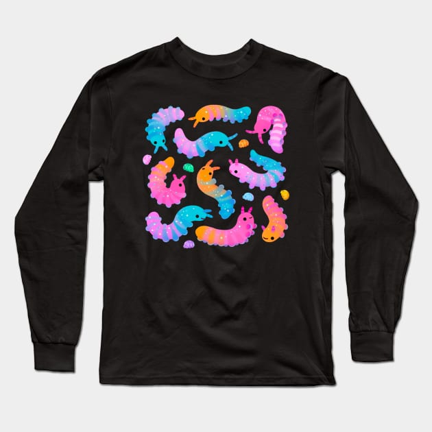 Sour velvet worm Long Sleeve T-Shirt by pikaole